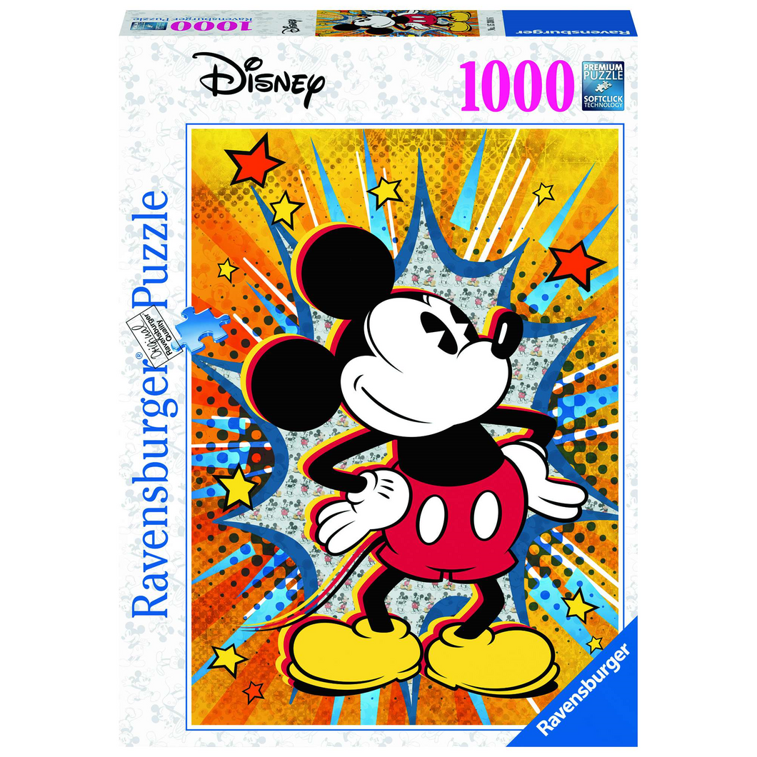 Ravensburger 15391 Erwachsenen-Puzzle - # 1000 - Retro Mickey
