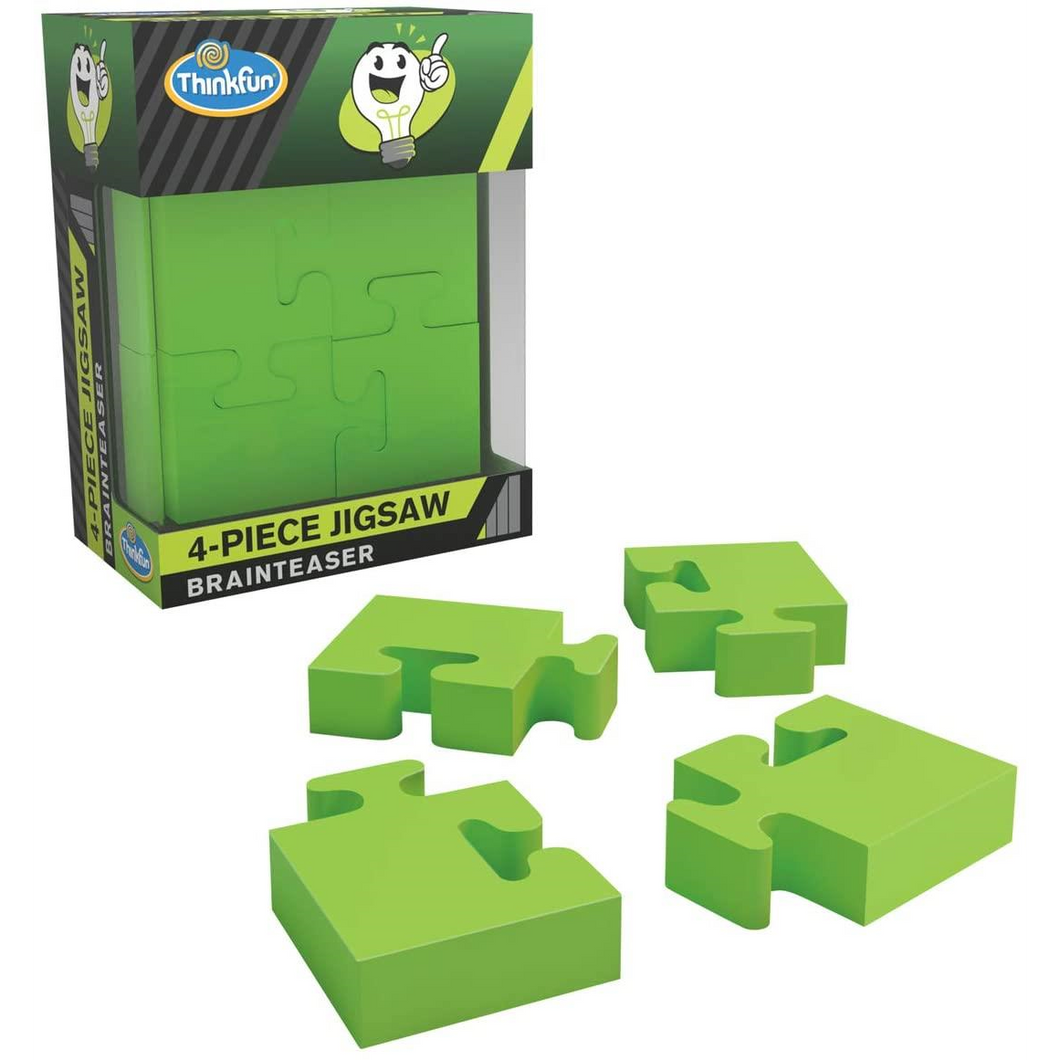 Ravensburger 76387 Thinkfun - 4-Teile Puzzle - Ein Brainteaser mit nur 4 Puzzleteilen