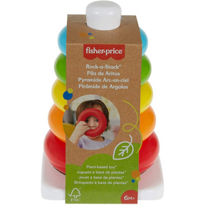Mattel GRF09 Fisher Price - Eco Farbring Pyramide - 100% Bio-Kunststoff