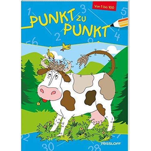 Tessloff 64058 Tessloff Verlag - Punkt zu Punkt - 1 bis 100 (Kuh)