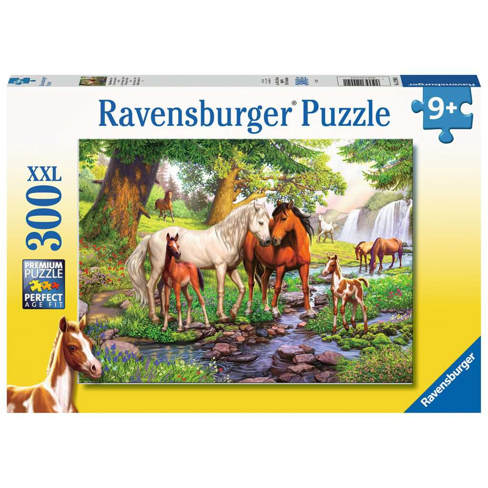 Ravensburger 12904 Kinder-Puzzle - # 300 - Wildpferde am Fluss