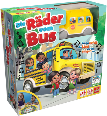 Goliath 30932  Die Räder vom Bus - Witziges Kinderspiel