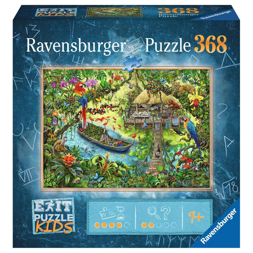 Ravensburger 12924 Exit Puzzle Kids - # 368 - Die Dschungelexpedition
