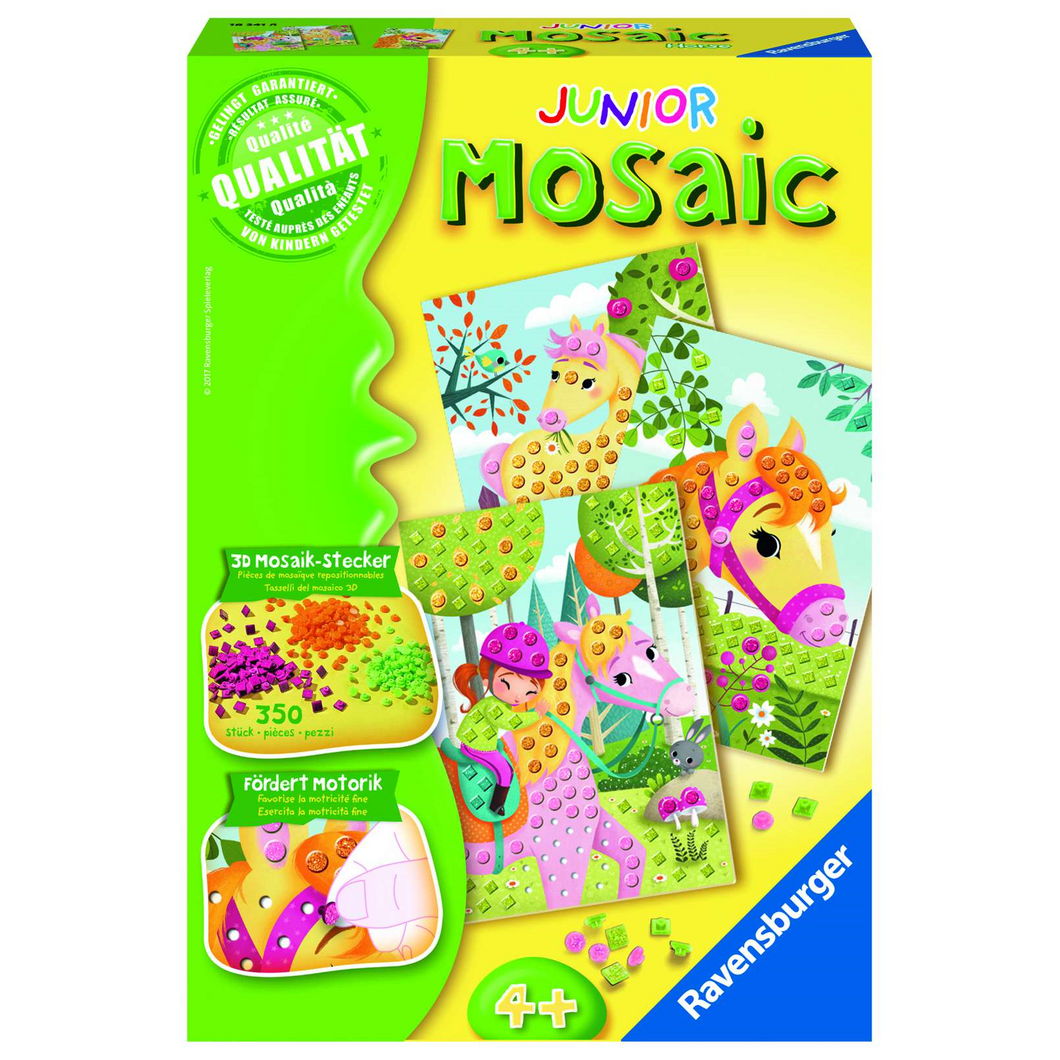 Ravensburger 18341 Junior Mosaic (Pferde)