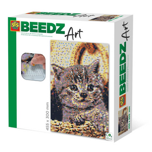 SES 06006 SES creative - # 7000 - Beedz Art - Bügelperlenset - Katze