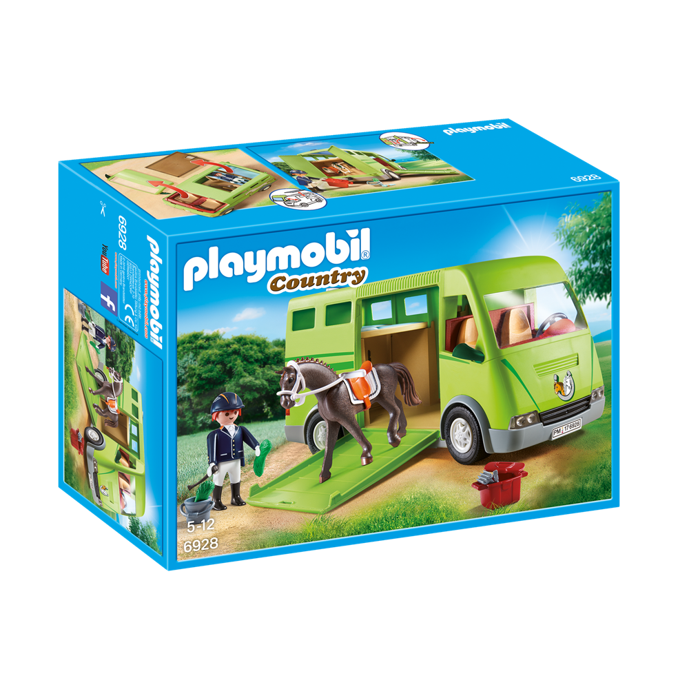 Playmobil 6928 Country - Reiterhof - Pferdetransporter