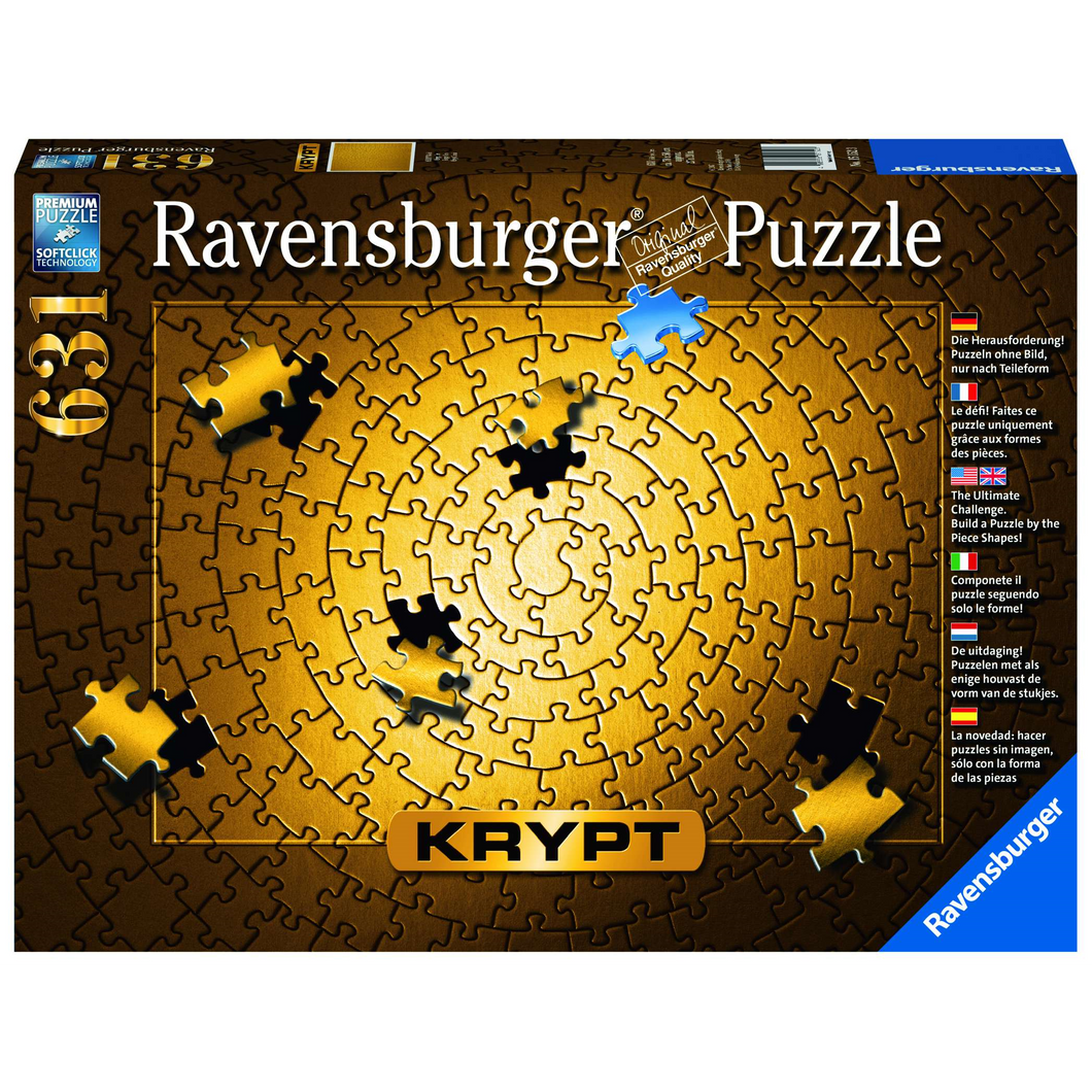 Ravensburger 15152 Erwachsenen-Puzzle - # 1000 - Krypt Gold