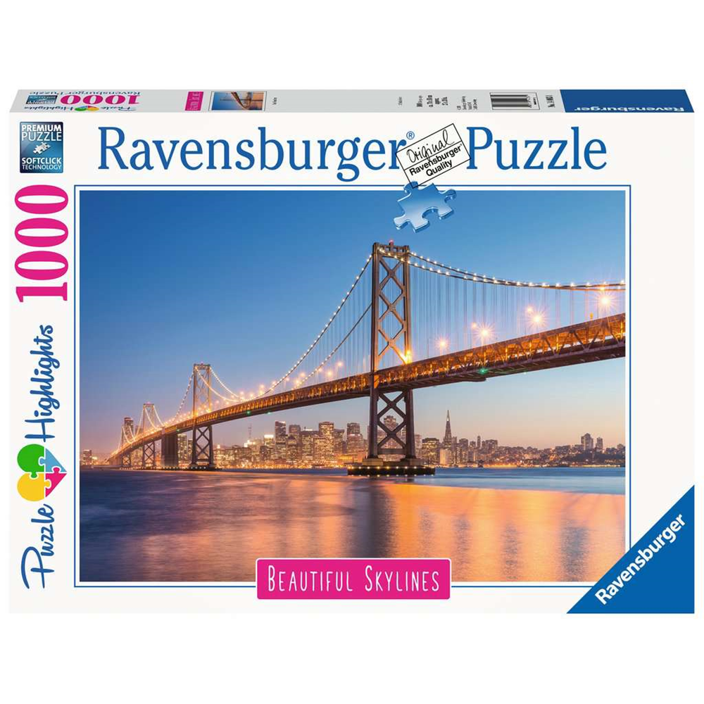 Ravensburger 14083 Erwachsenen-Puzzle - # 1000 - San Francisco