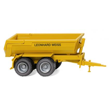 Wiking-Modellbau 038817 Wiking - Modern Edition 1:87 - Krampe Halfpipe Muldenkipper - Leonhard Weiss