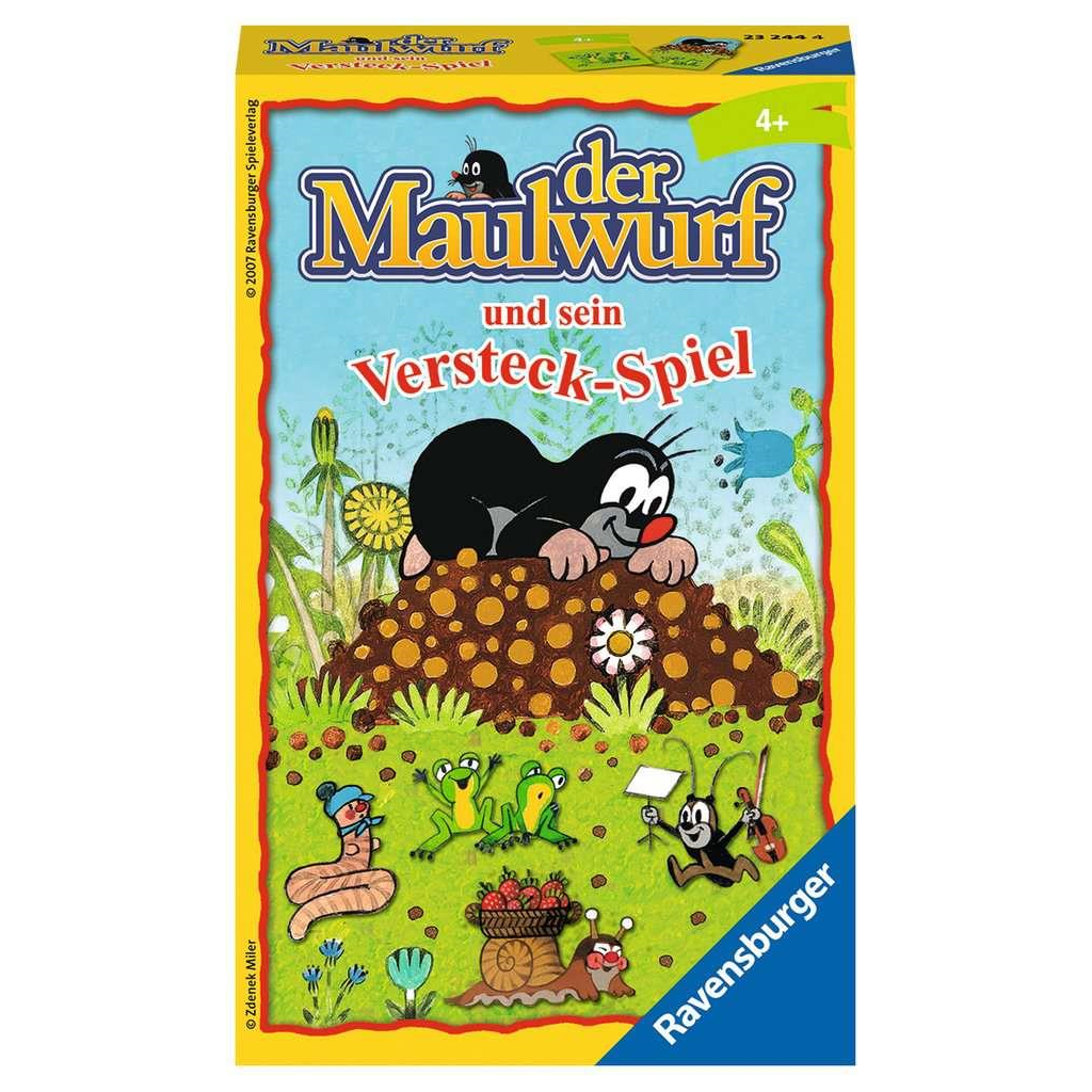 Ravensburger 232444 Mitbringspiele - Der Maulwurf und sein Versteck-Spiel