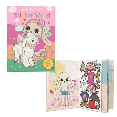 Depesche 8920 House of Mouse Stickerworld Familie Hase