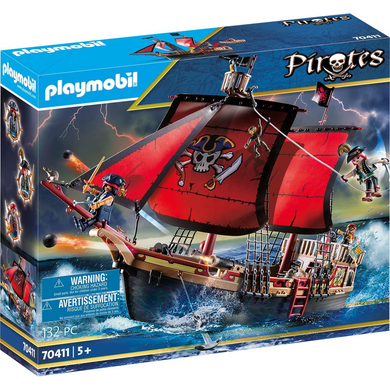 Playmobil 70411 Pirates - Totenkopf-Kampfschiff