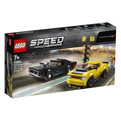 LEGO 75893 Speed Champions - 2018 Dodge Challenger SRT Demon und 1970 Dodge Charger R/T