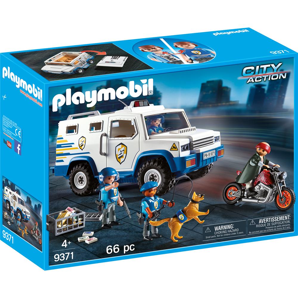 Playmobil 9371 City Action - Polizei - Geldtransporter