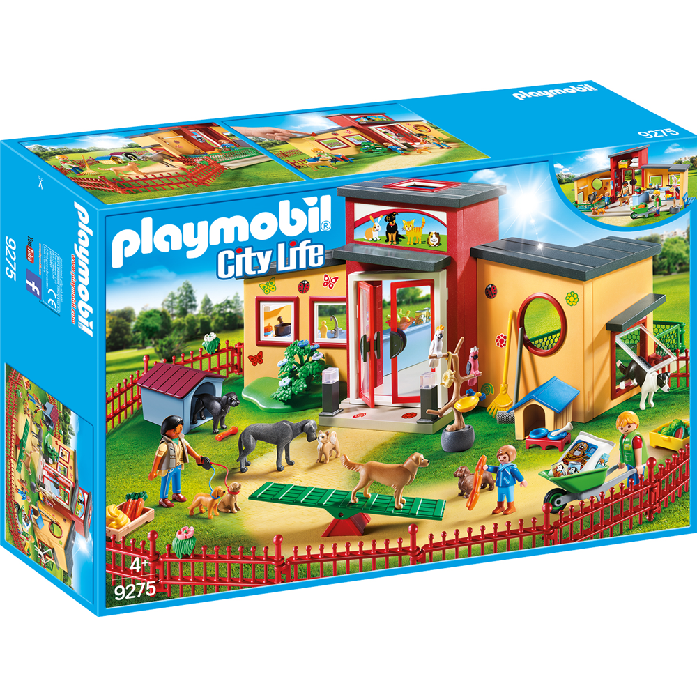 Playmobil 9275 City Life - Tierhotel Pfötchen