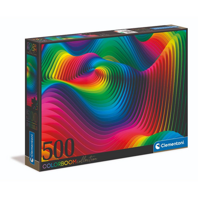 Clementoni 5093 High Quality Puzzle  - Farbwellen - 500 Teile