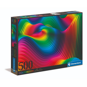 Clementoni 5093 High Quality Puzzle  - Farbwellen - 500 Teile
