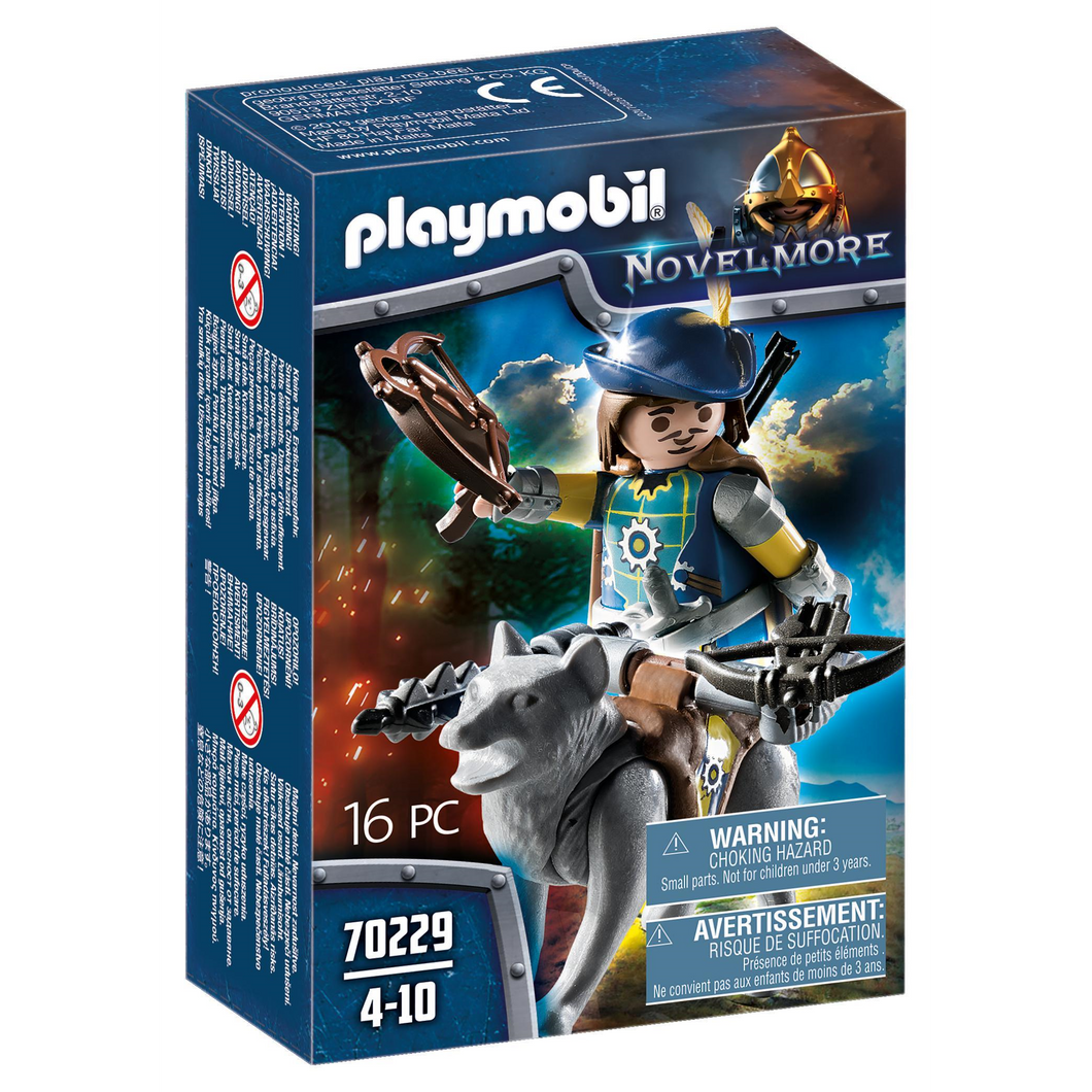 Playmobil 70229 Novelmore - Armbrustschütze mit Wolf