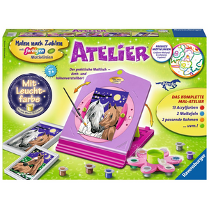 Ravensburger 28507 Malen nach Zahlen 5 Atelier Pferde