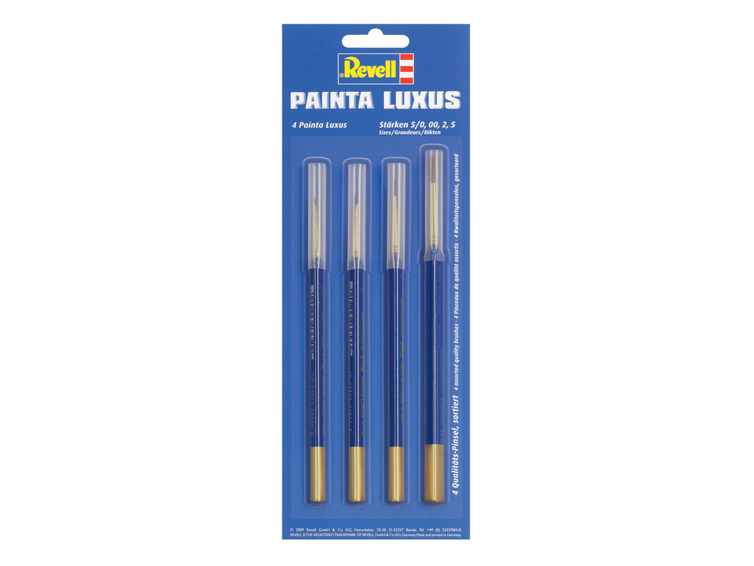 Revell 39629 PMB Zubehör - PAINTA LUXUS - Pinselpalette Marderhaarpinsel