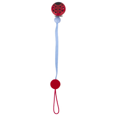 goki 766150 Heimess - Babyartikel - Schnullerkette - Marienkäfer