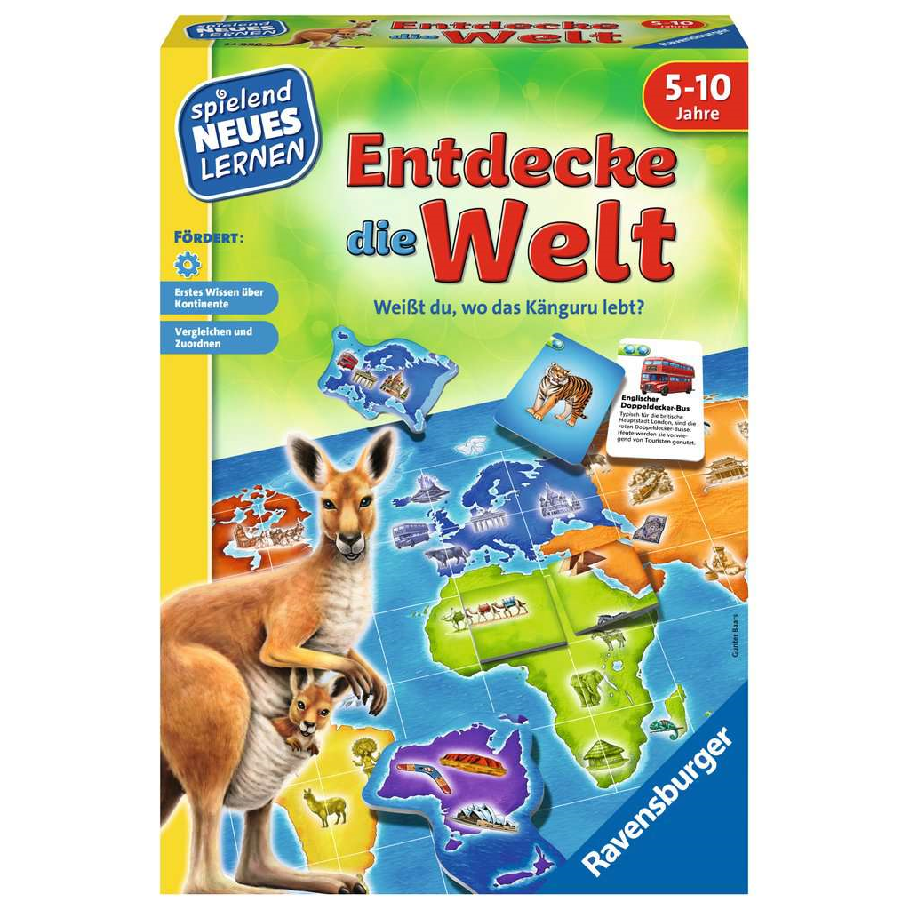 Ravensburger 24990 Spielend Neues Lernen - Entdecke die Welt