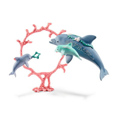 Schleich 41463 Bayala - Delfin-Mama mit Babies