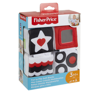 Mattel GFC37 Fisher Price - Babys weiche Wendewürfel