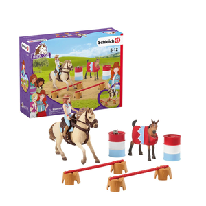 Schleich 72157 Horse Club - Erste Schritte auf der Western Ranch