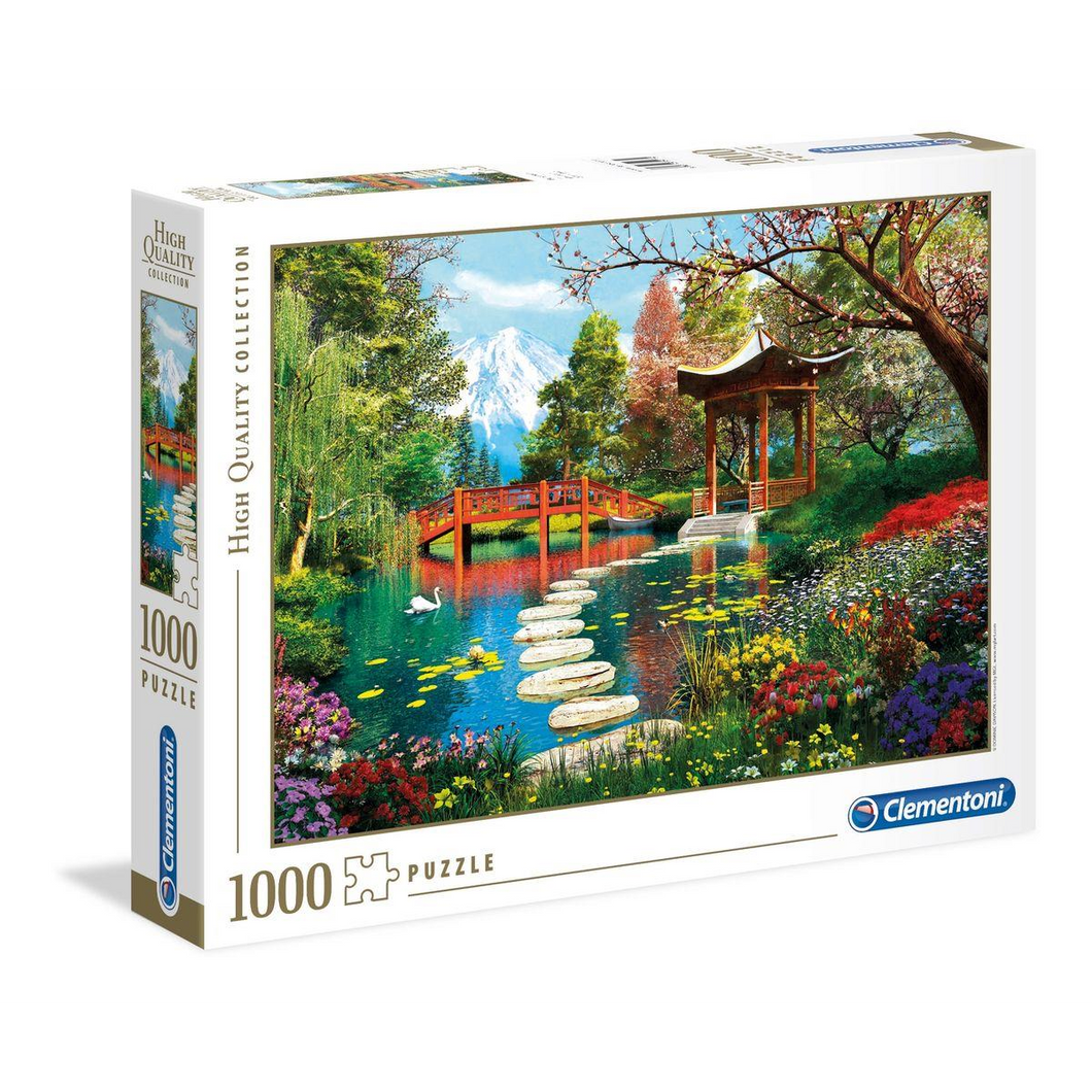Clementoni 39513 High Quality Puzzle  - Gardens of Fuji - 1000 Teile