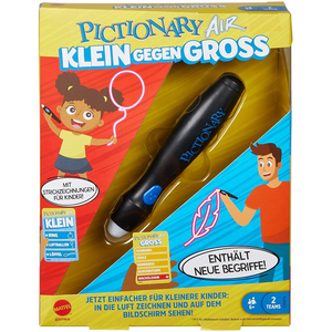 Mattel GYH79 Mattel Spiele - Pictionary Air - Klein gegen Groß