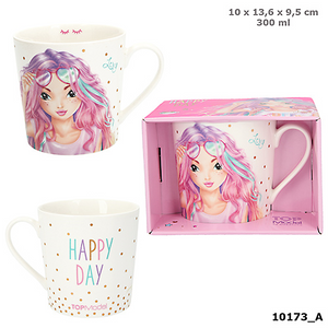 Depesche 10173 TOP Model - Happy Day - Becher im Geschenkkarton