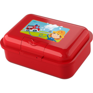 Haba 303696 Kindergeschirr - Brotdose - Feuerwehr