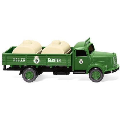 Wiking-Modellbau 043020 Wiking - Klassik Edition 1:87 - Behelfstankwagen (MB L 3500) - Keller Geister