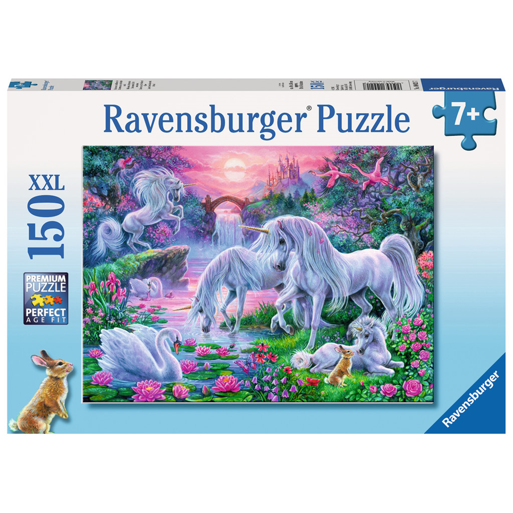 Ravensburger 10021 Kinder-Puzzle - # 150 - Einhörner im Abendrot