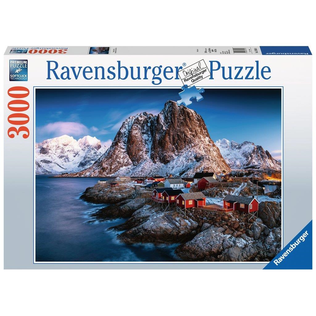 Ravensburger 17081 Erwachsenen-Puzzle - Hamnoy- Lofoten
