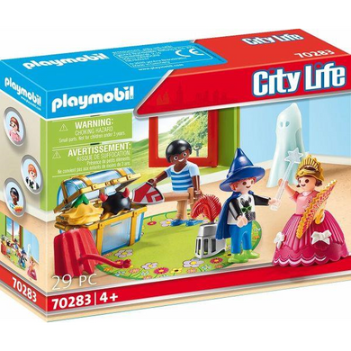 Playmobil 70283 City Life - Kindertagesstätte - Kinder mit Verkleidungskiste