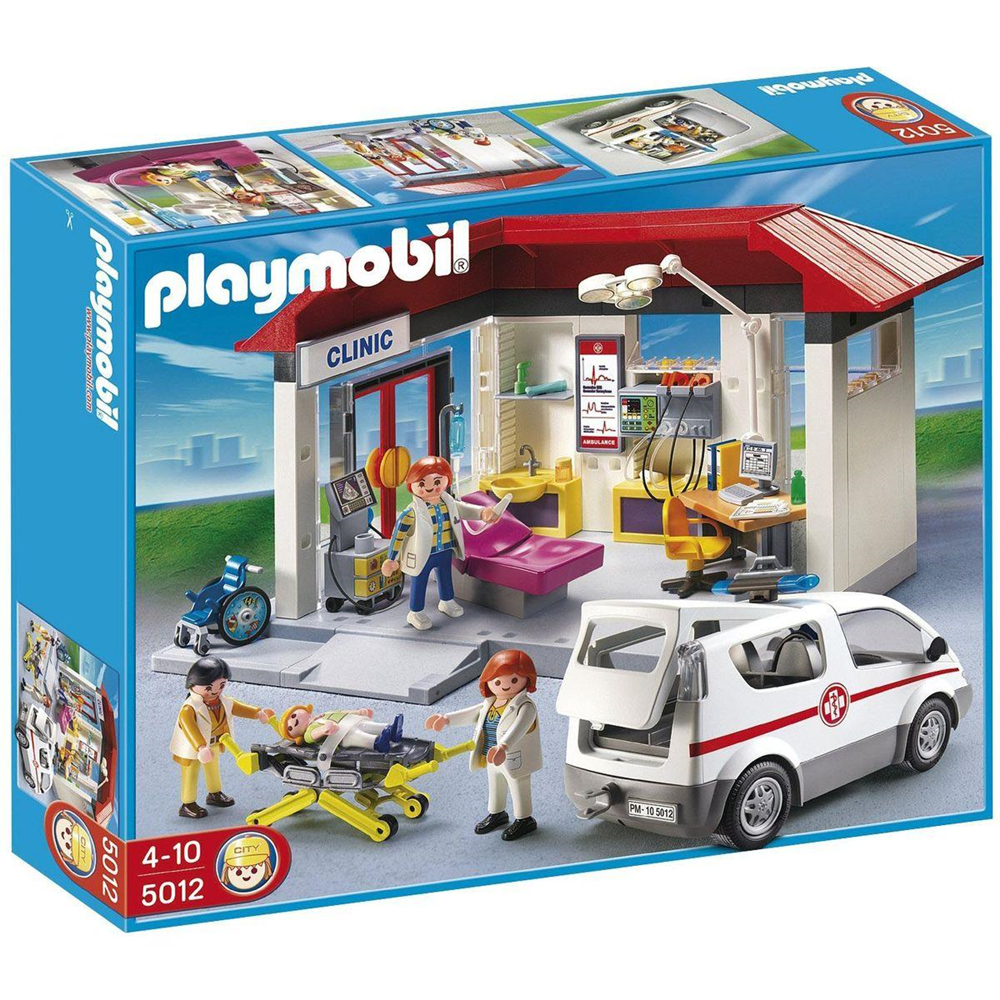Playmobil 5012 City Life Family Fun - Ambulanz mit Notarzt-Pkw