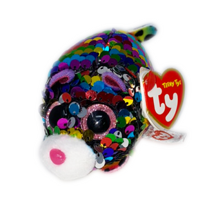 Ty 42401 Flippables Teeny Tys - Leopard - Dotty - mit Pailletten