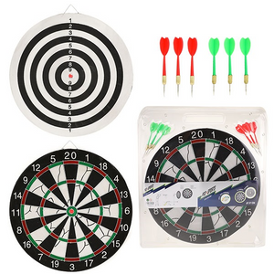 Toi-toys 35180A Pro Sports - Dartscheibe mit 6 Pfeilen - Ø37cm