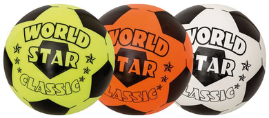 Iden 50601 Idena - Outdoor - Kunststoff-Fußball Worldstar Classic