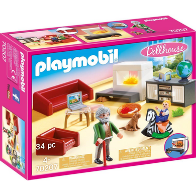 Playmobil 70207 Dollhouse - Gemütliches Wohnzimmer
