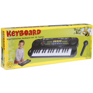 VEDES 0068101247 Boogie Bee - Elektronisches Keyboard mit Mikrofon