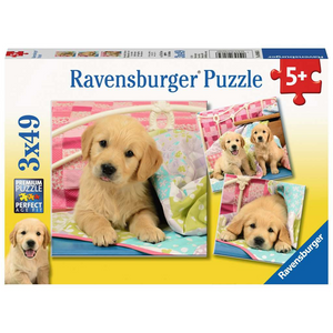 Ravensburger 8065 Kinder-Puzzle - # 49 - Kuschelige Hündchen