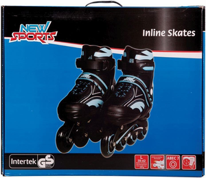 VEDES 73421969 New Sports - Inline Skates - Blau - ABEC 7 - Größe 39-42