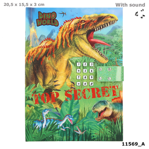Depesche 11569 Dino World - Geheimcode Tagebuch mit Sound