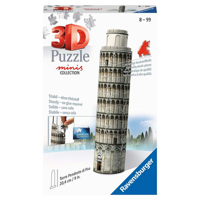 Ravensburger 11247 3D Puzzle - Mini Schiefer Turm von Pisa