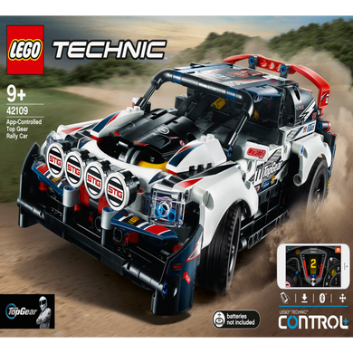 LEGO 42109 Technic - TOP-Gear Ralleyauto mit App- Controller