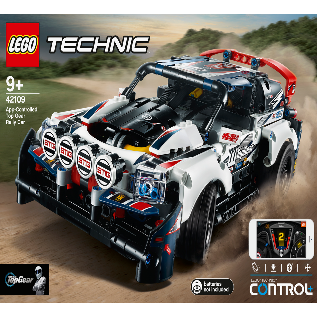 LEGO 42109 Technic - TOP-Gear Ralleyauto mit App- Controller