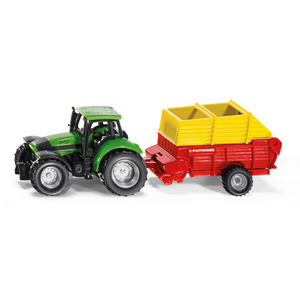 Siku 1676 Siku Super - Traktor mit Pöttinger Ladewagen
